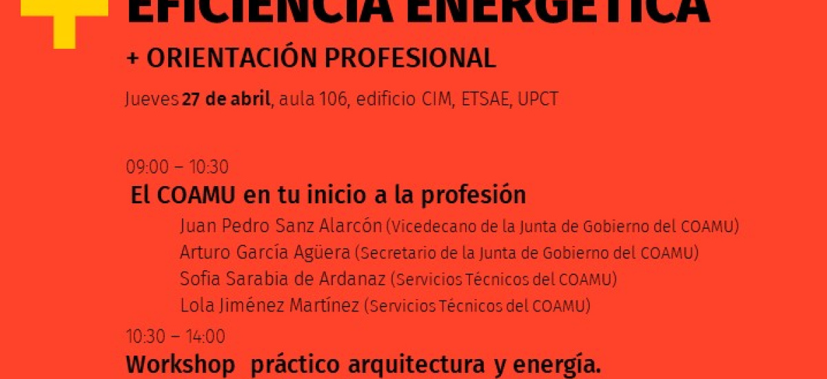 Imagen El Colegio de Arquitectos ofrece este jueves en el CIM una microformación en eficiencia energética